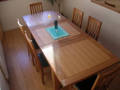 Oak Dining Table and Dining Chairs in the West Midlands